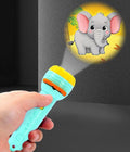 Mini Slide Projector Flashlight Torch For Kids