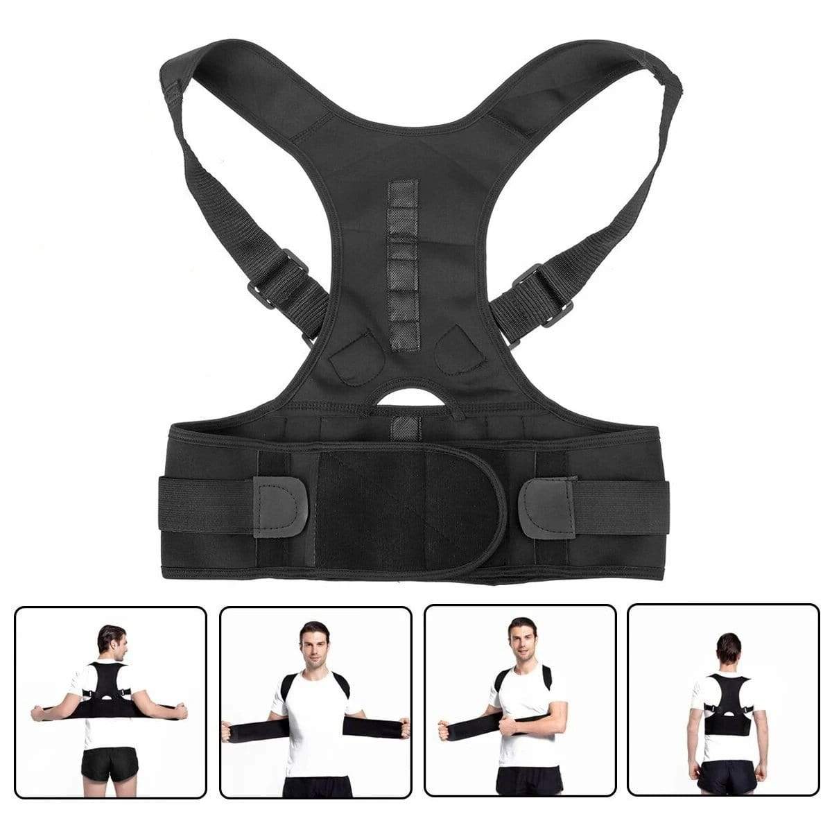 Posture Correction Belt | Adjustable Back Support Belt